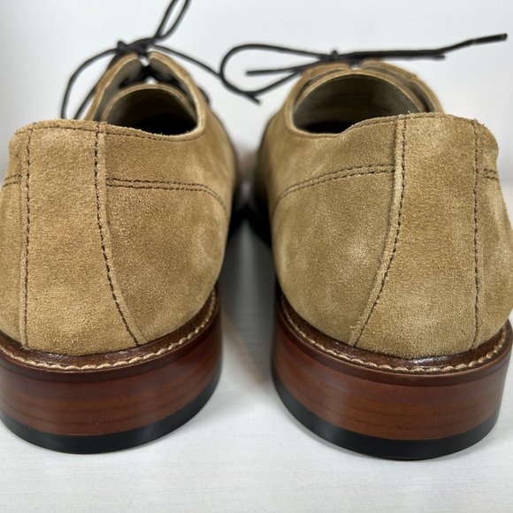 Banana Republic Reace Suede Oxford M Dress Shoes 11 1/2 in Vintage Tan S… main image 5